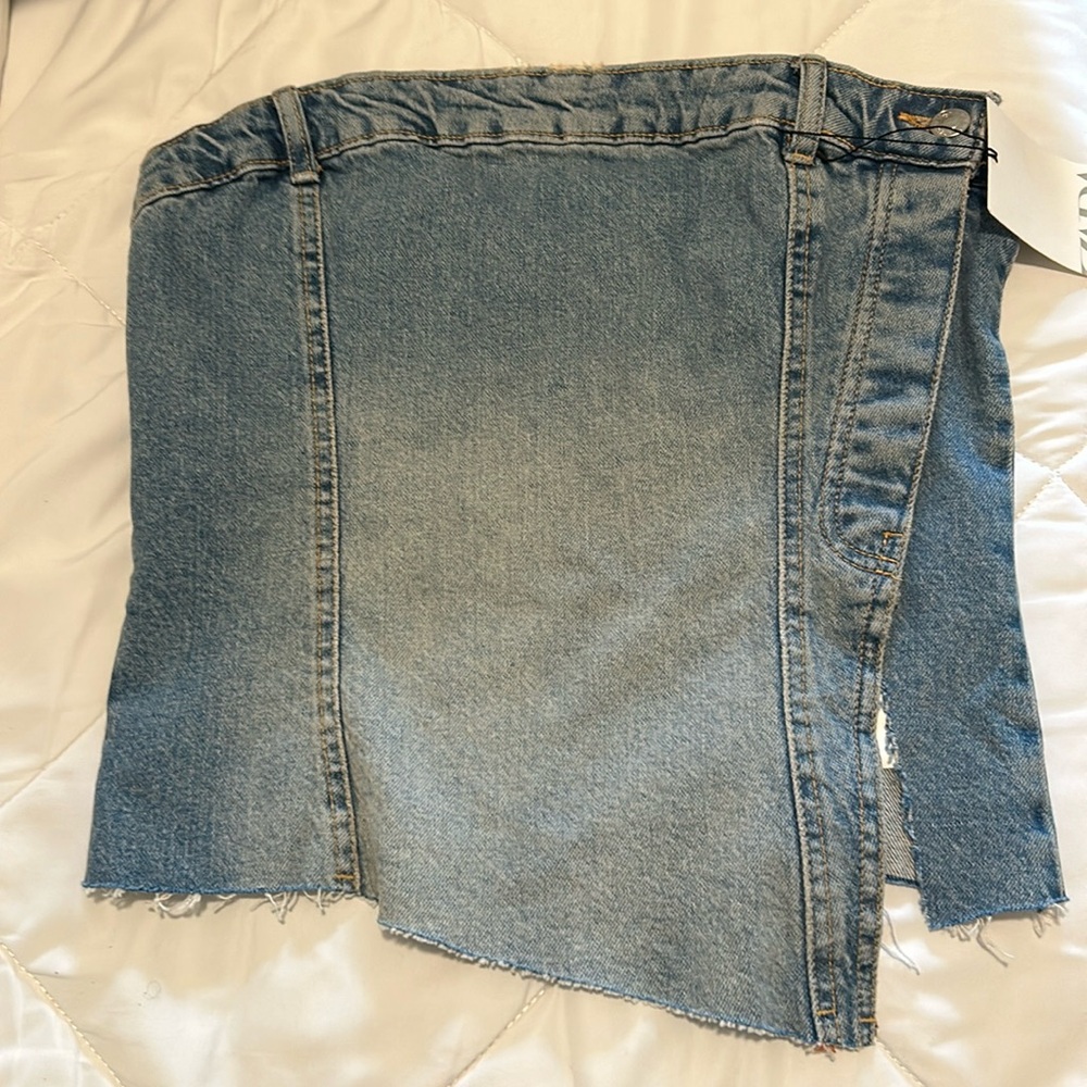 Zara Denim Corset